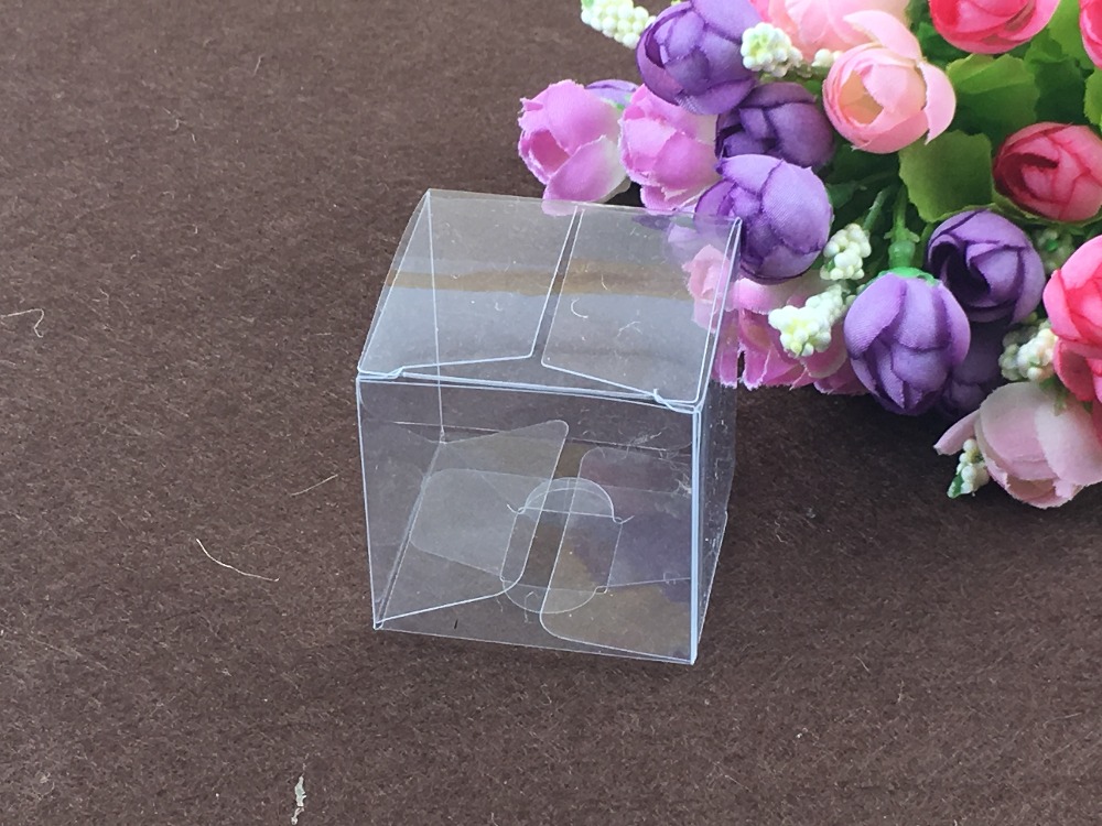Event Party Box - 투명 플라스틱 pvc 상자 50 개,