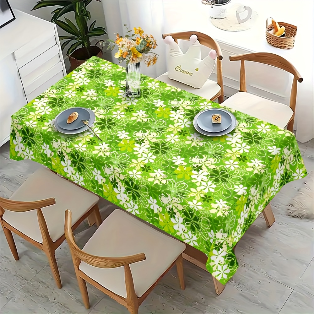 Event & Party Supply - 1pc 인쇄 패턴 폴리에스테르 식탁보, 패셔너블하고