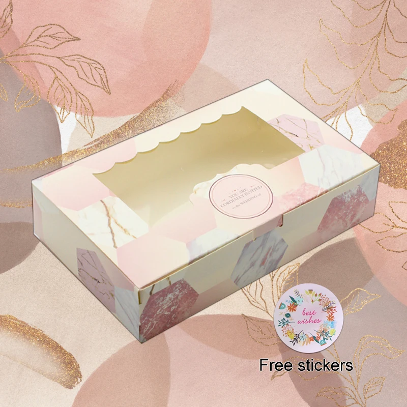 Event Party Box - 20/50PCS 웨딩 사탕 선물 상자 창