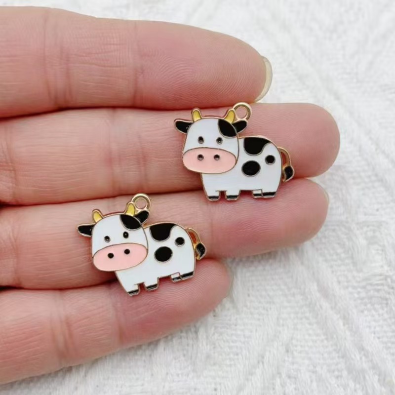10pcs 만화 펭귄 팬더 DIY 한국어판 키체인 펜던 - Event Party 리뷰 및 가격
