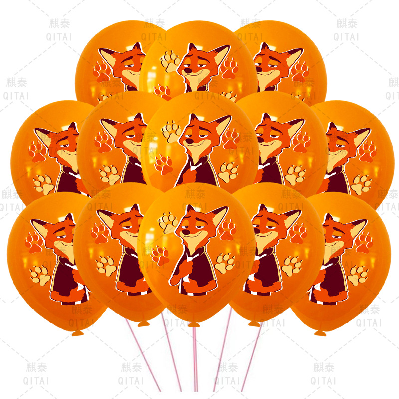 새로운 Zootopia 풍선 야생 동물 라텍스 풍선 만 - Event Supplies 리뷰 및 가격