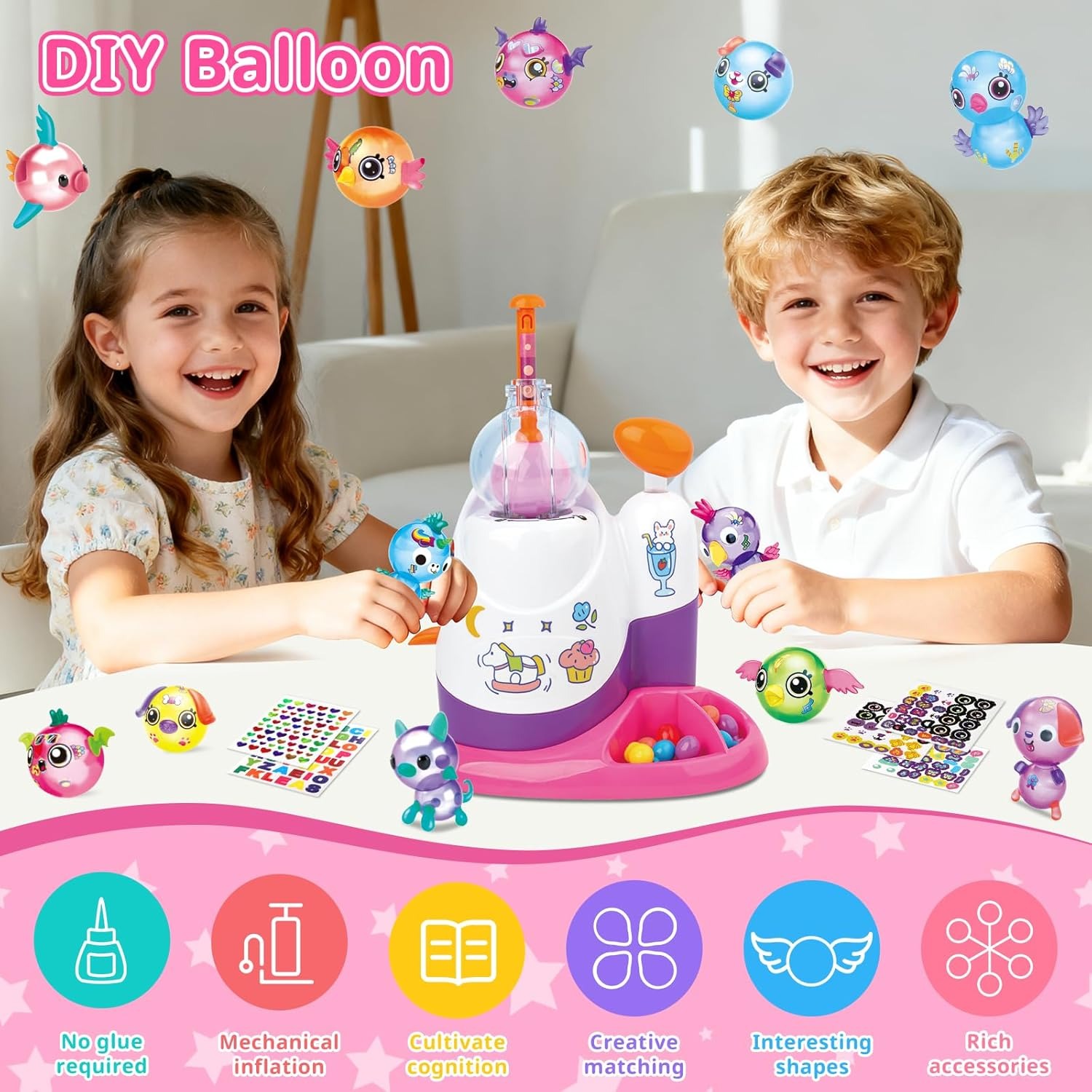 DIY 풍선 동물 만들기 키트 (펌프 포함) 다양한 색 - Balloon Pump Hand 리뷰 및 가격