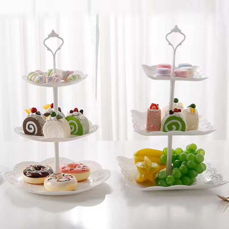 3단 케이크 스탠드 디스플레이 컵케이크 랙 애프터눈 티 - Cupcake Stand Tier 리뷰 및 가격