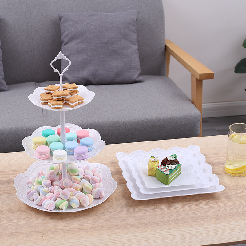 3단 케이크 스탠드 디스플레이 컵케이크 랙 애프터눈 티 - Cupcake Stand Tier 리뷰 및 가격