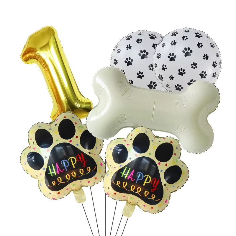 골드 WOOF 풍선, 강아지 생일 파티 용품, 강아지  - Let'S Party Event Supply 리뷰 및 가격