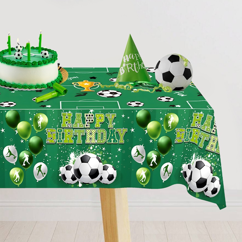 축구 테마 일회용 식탁보 축구 스포츠 생일 파티 용품  - Table Cloth Disposable 리뷰 및 가격