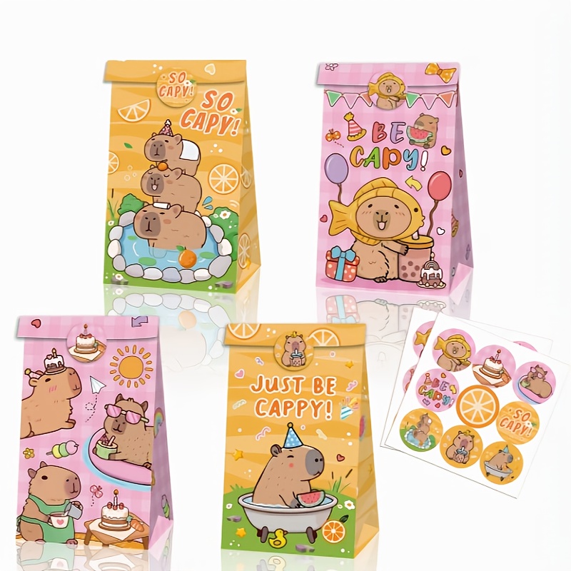 12/24/48pcs Capybara 사탕 가방 생일  - Event Party Box 리뷰 및 가격