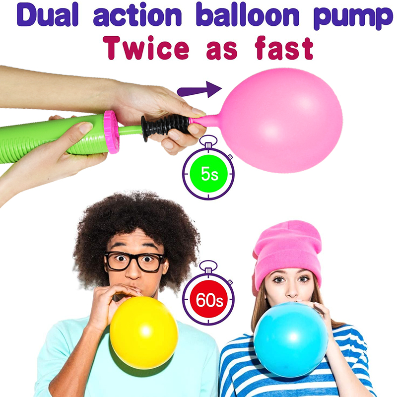 고품질 듀얼 액션 풍선 펌프 풍선 공기 팽창기 플라스틱 - Balloon Pump Hand 리뷰 및 가격