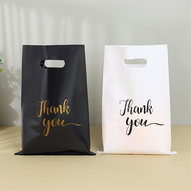 30pcs 감사합니다 플라스틱 핸드백 재사용 가능한 쇼 - Event Party Shop 리뷰 및 가격