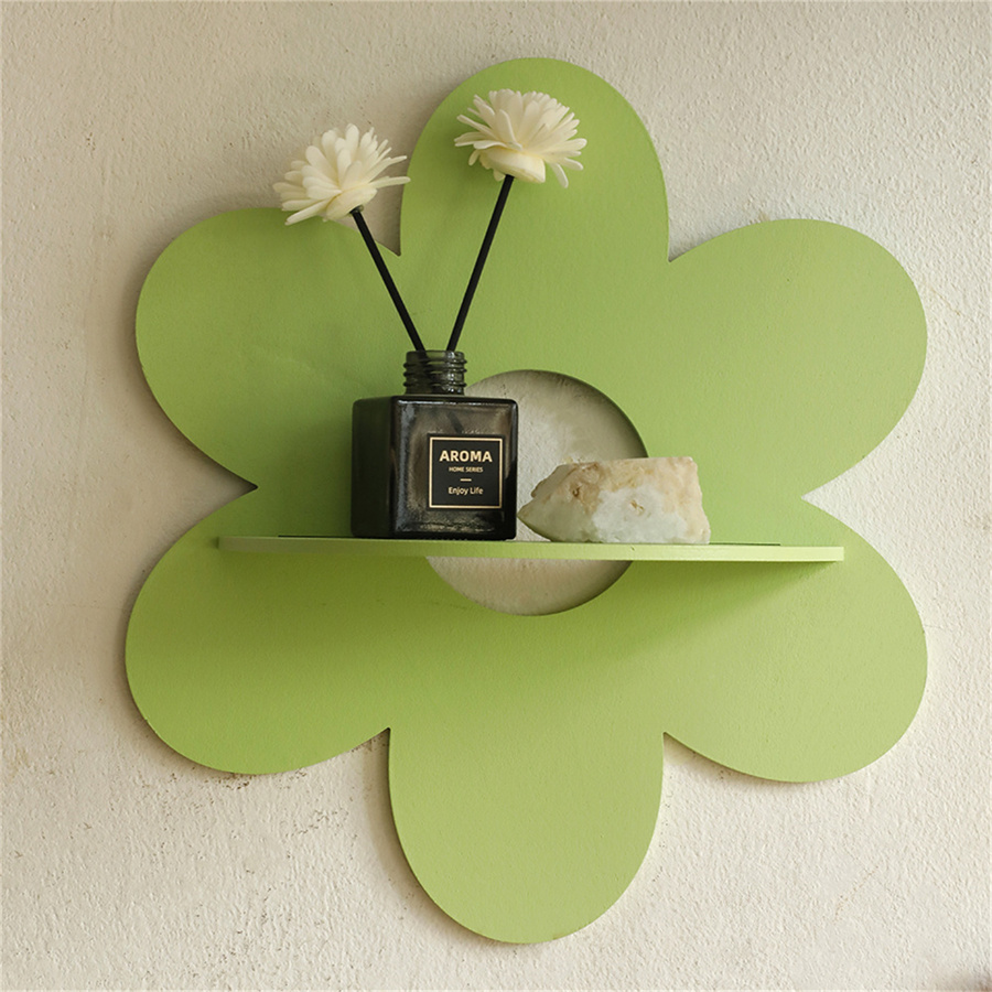 꽃 모양 벽걸이 수납함 나무 벽 장식 벽 장식품 플로팅 - Flower Wall Panel 리뷰 및 가격