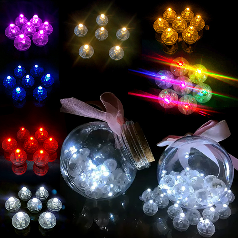 10Pcs 미니 LED 풍선 빛 다채로운 깜박이는 빛나 - Led Balloon Light 리뷰 및 가격