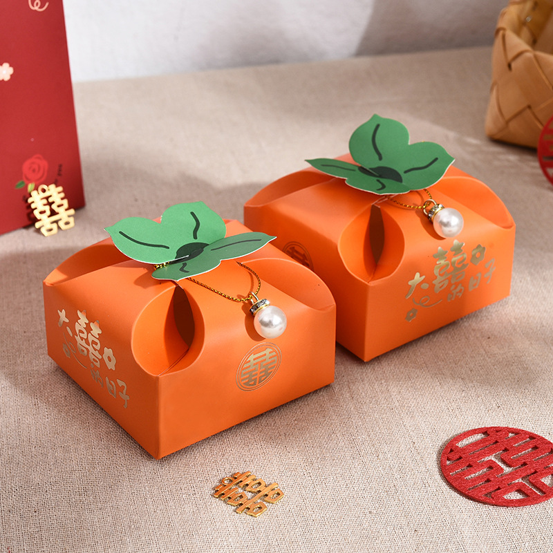 50pcs 오렌지 휴대용 선물 상자 파티 결혼식 호의  - Event Party Box 리뷰 및 가격