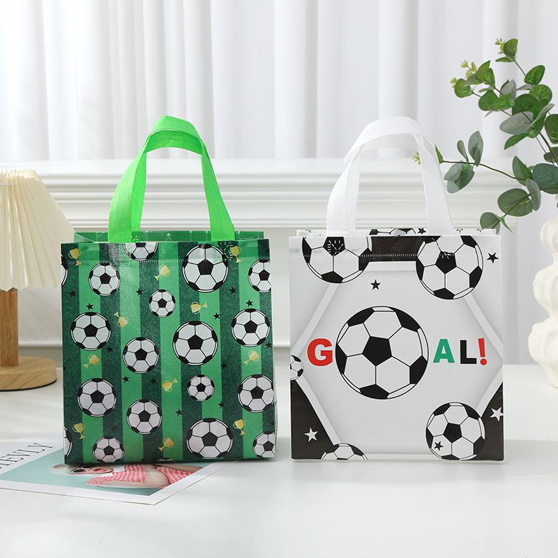 10Pcs 스포츠 축구 테마 선물 포장 가방 축구 어린 - Event Party Shop 리뷰 및 가격